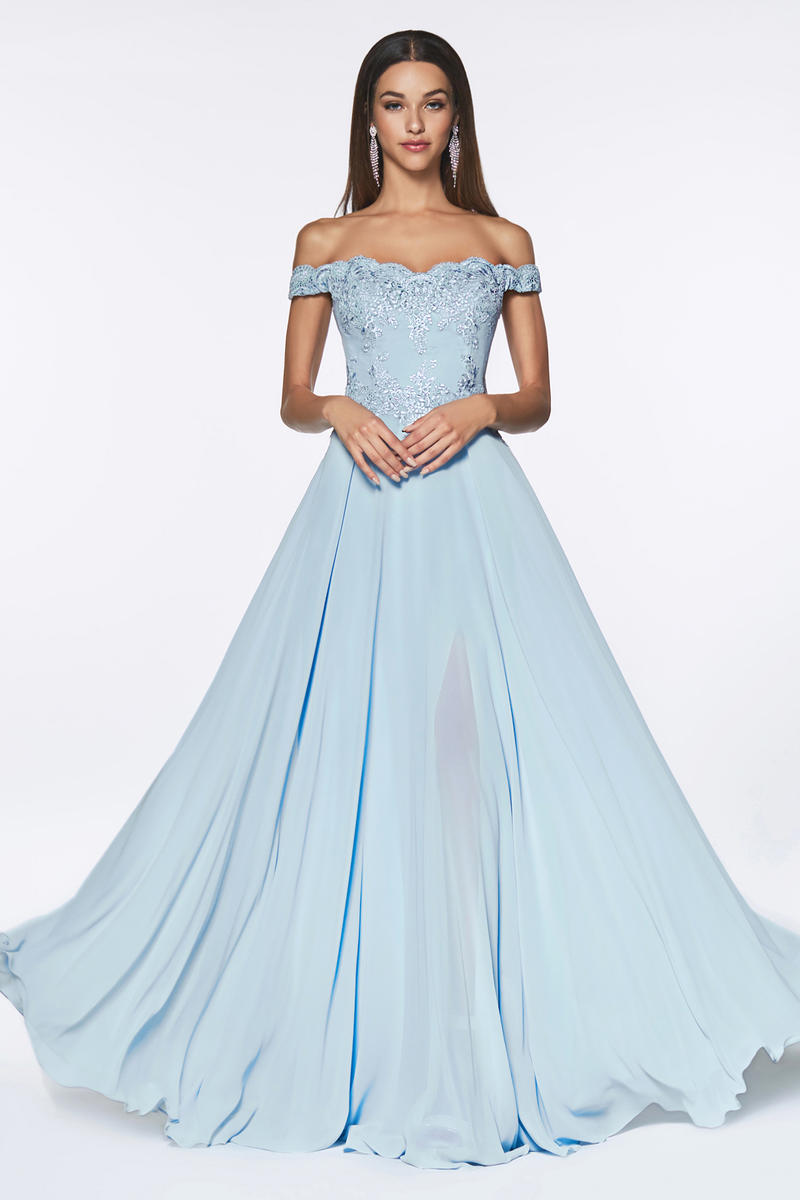 Cinderella Divine Dress 7258 - Smoky Blue