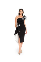 Nicole Bakti Dress 7263 - Black/White