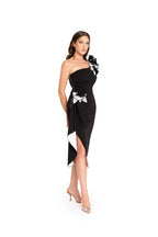 Nicole Bakti Dress 7263 - Black/White