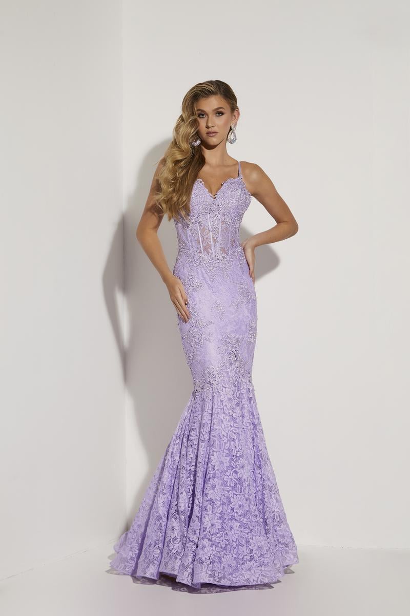 Jasz Couture Dress 7306 - Lilac