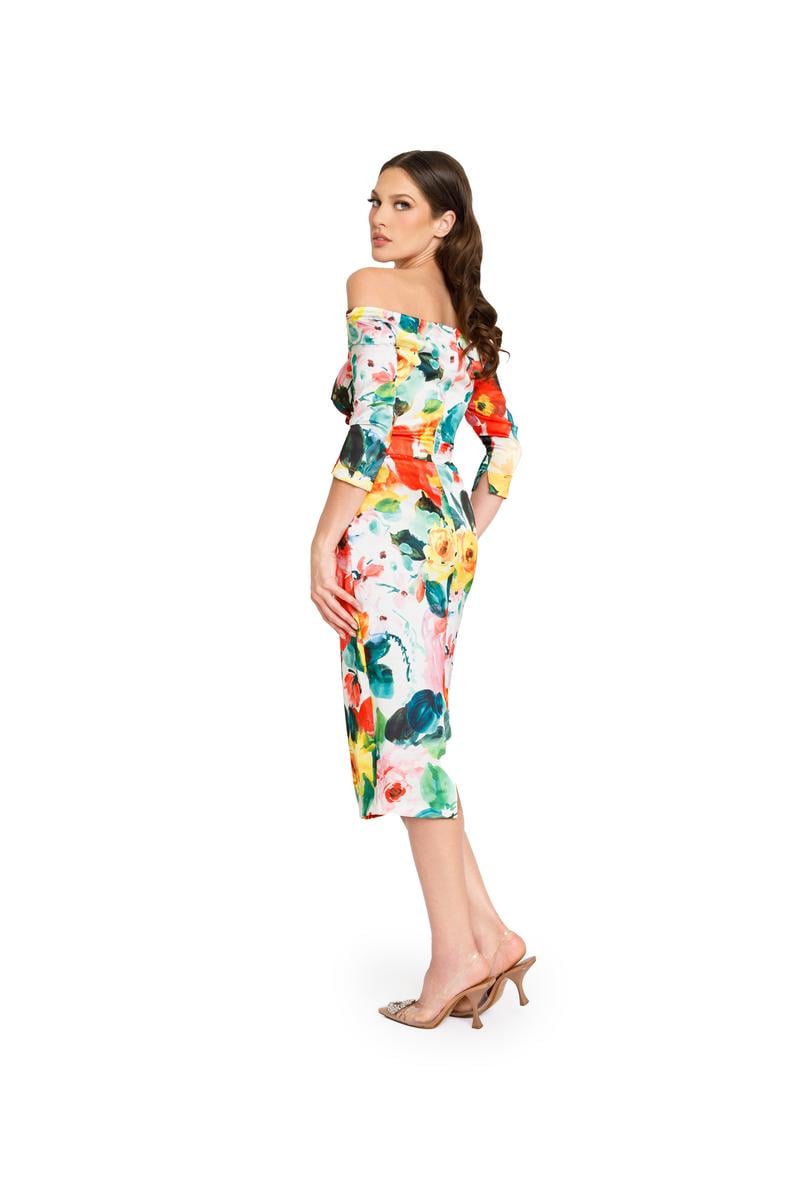 Nicole Bakti 7322 - Floral Print