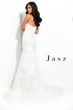 Jasz Couture Dress 7328 - White