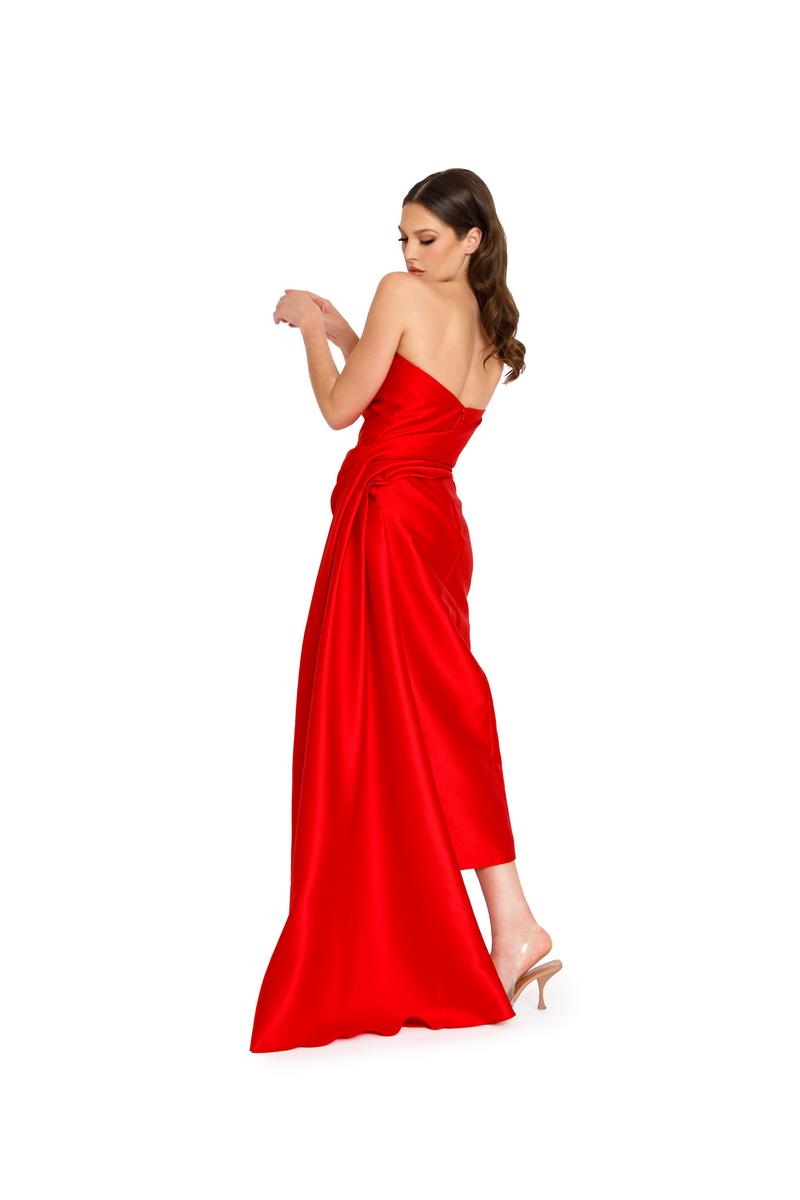 Nicole Bakti Dress 7349 - Red