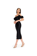 Nicole Bakti Dress 7356S - Black