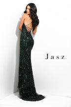 Jasz Couture Dress 7358 - Emerald