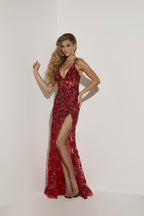 Jasz Couture Dress 7367 - Red