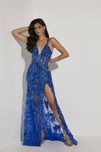 Jasz Couture Dress 7367 - Royal