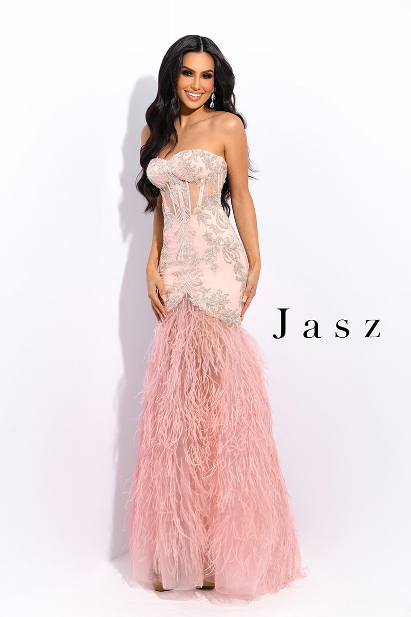 Jasz Couture Dress 7396 - Pink