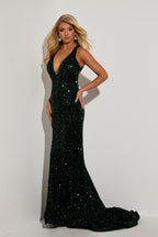 Jasz Couture Dress 7404 - Green
