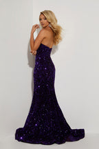 Jasz Couture Dress 7410 - Purple