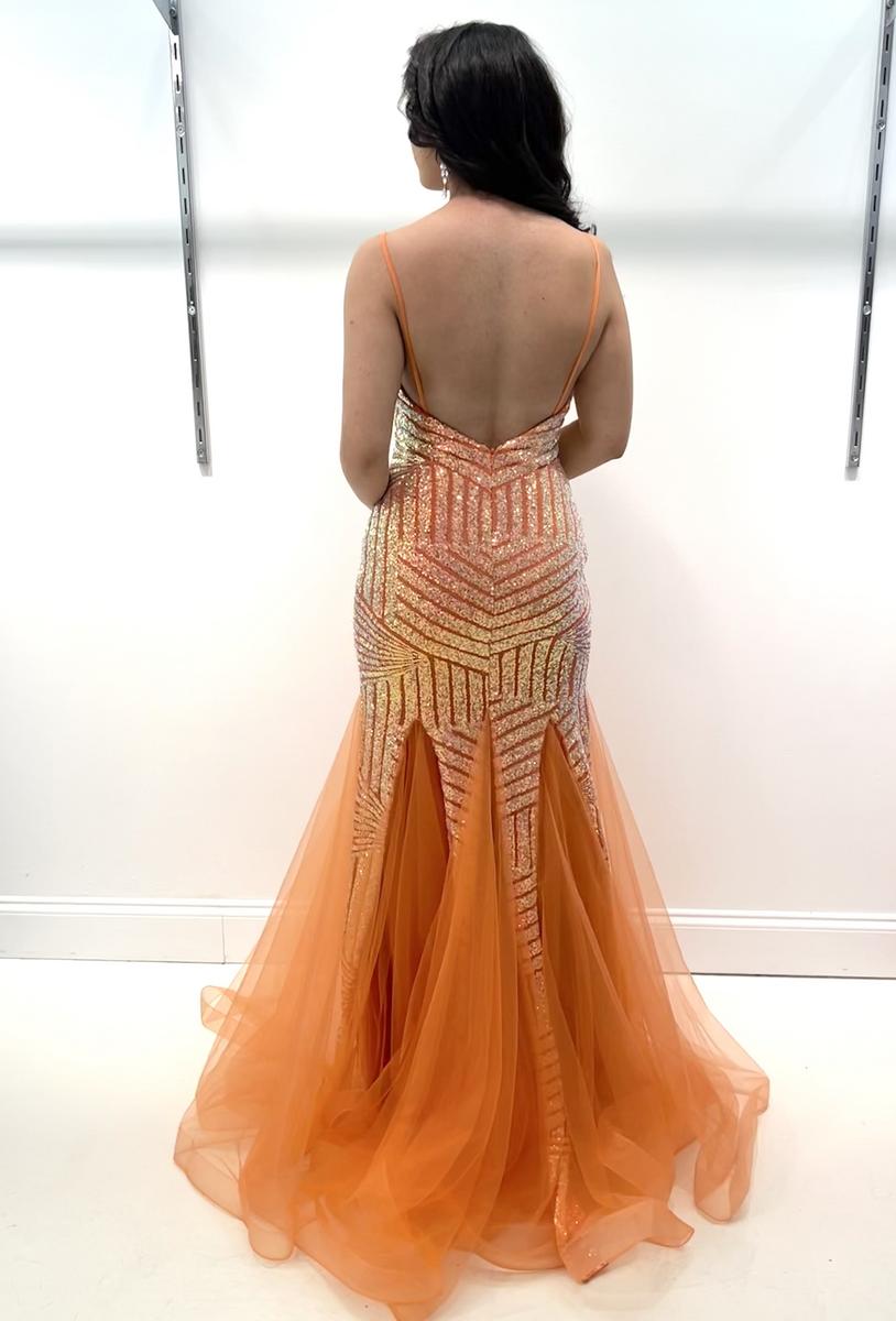 Jasz Couture Dress 7411 - Orange