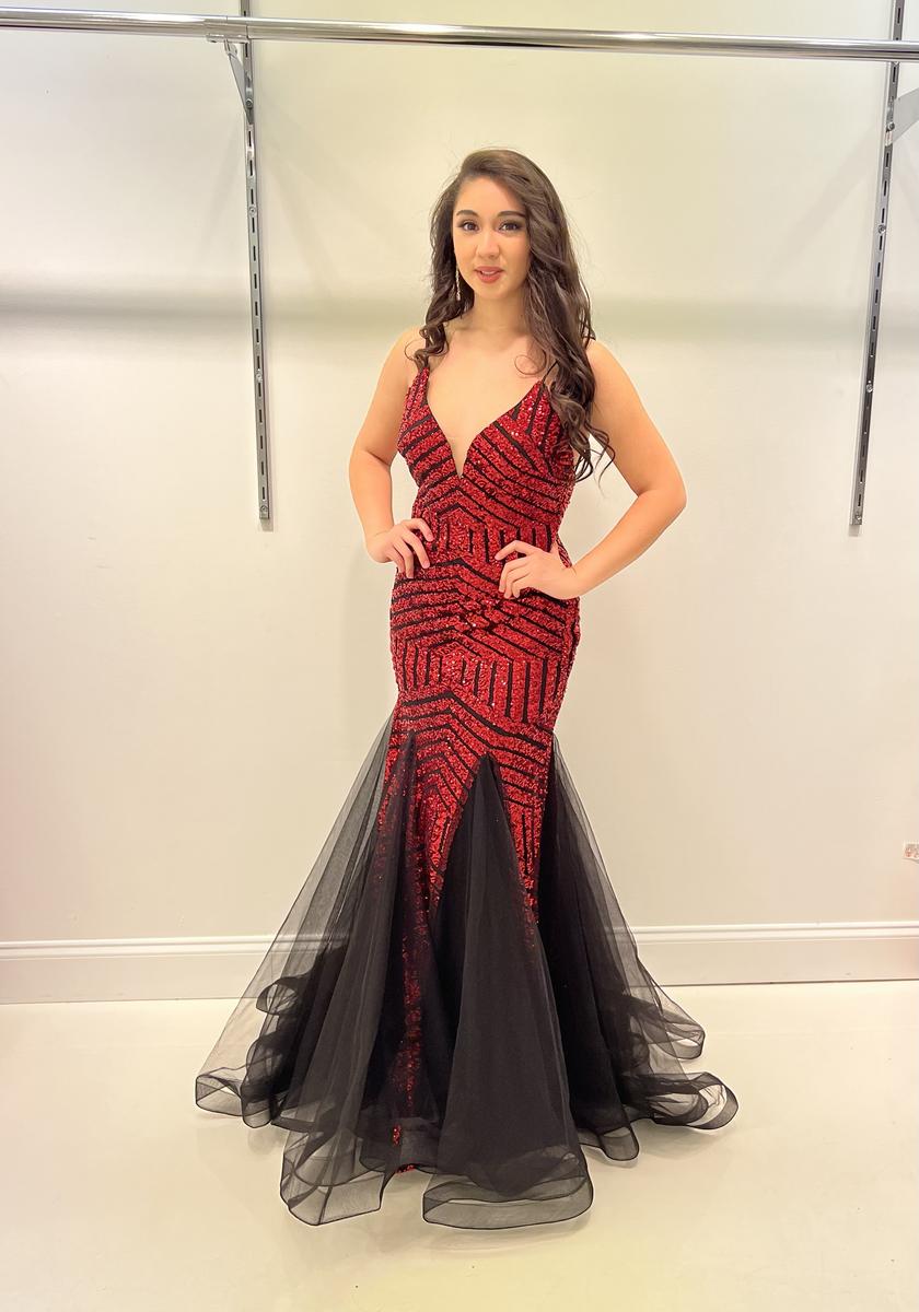 Jasz Couture Dress 7411 - Pink