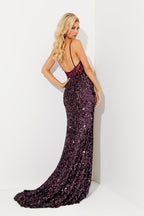 Jasz Couture Dress 7413 - Plum