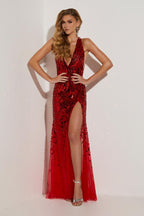 Jasz Couture Dress 7415 - Red