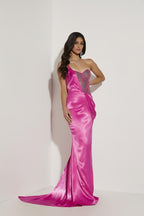 Jasz Couture Dress 7418 - Fuchsia
