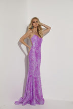 Jasz Couture Dress 7430 - Lilac