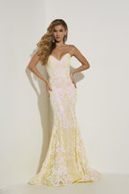 Jasz Couture Dress 7430 - Yellow
