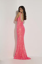 Jasz Couture Dress 7432 - Hot Pink