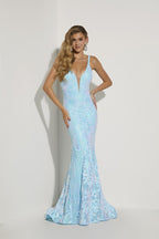 Jasz Couture Dress 7432 - Aqua