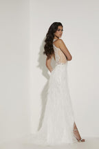 Jasz Couture Dress 7433 - White