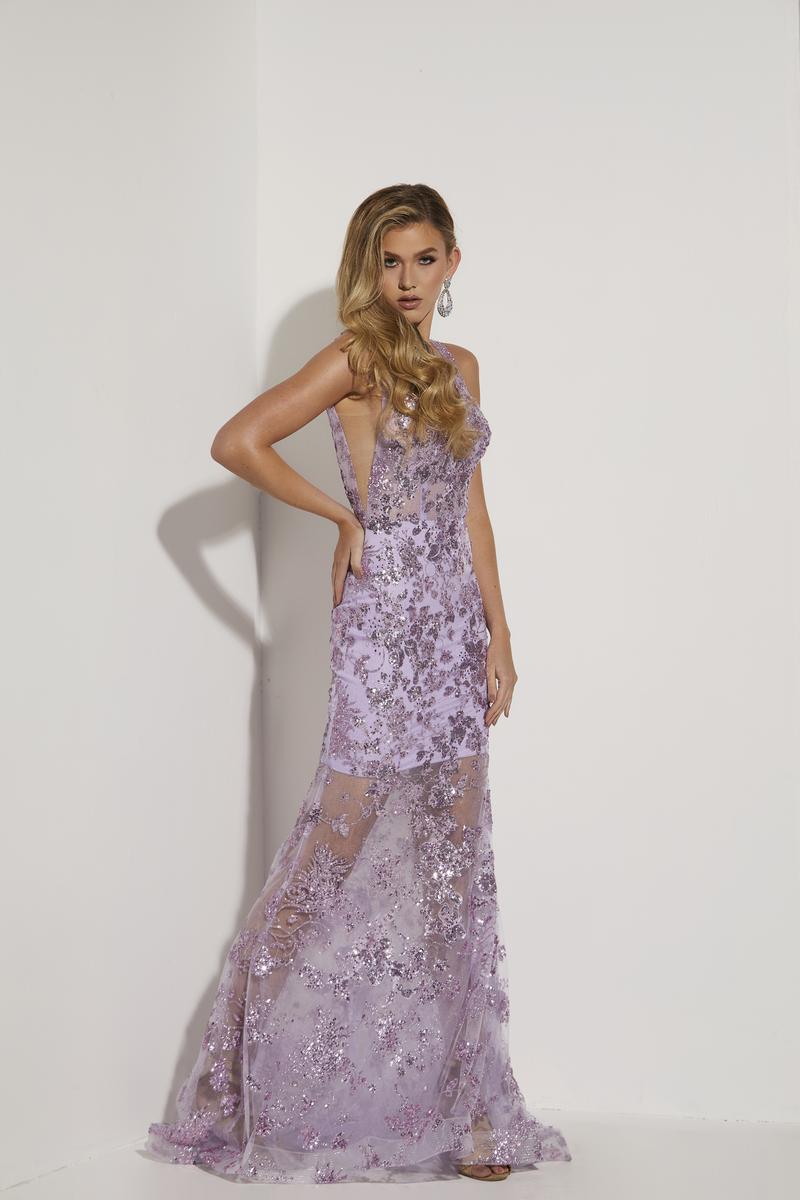 Jasz Couture Dress 7440 - Lilac