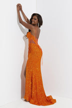 Jasz Couture Dress 7503 - Orange
