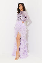 Jasz Couture Dress 7504 - Lilac