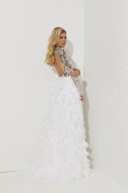 Jasz Couture Dress 7504 - White