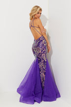 Jasz Couture Dress 7515 - Purple