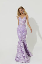 Jasz Couture Dress 7535 - Lilac