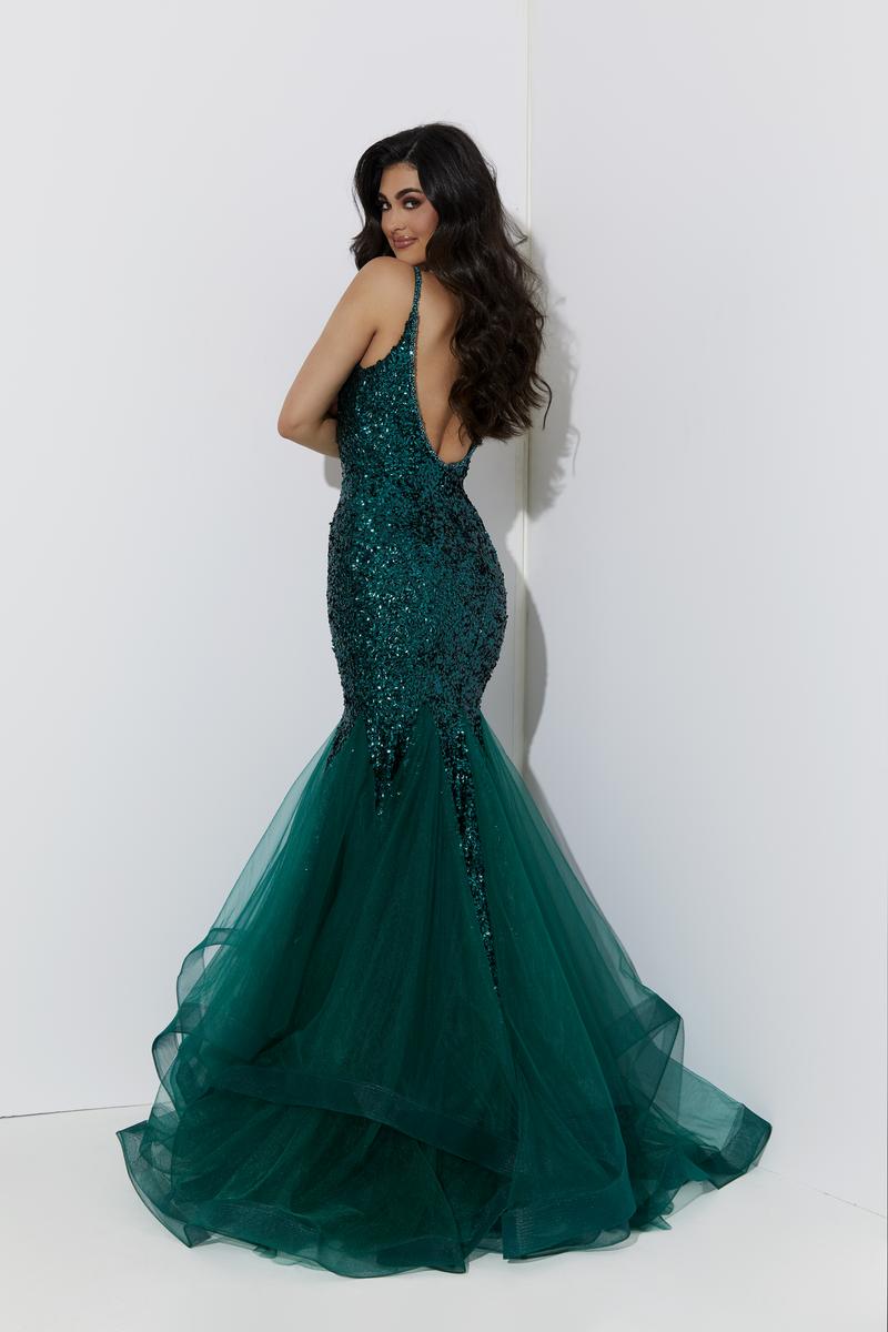 Jasz Couture Dress 7544 - Emerald