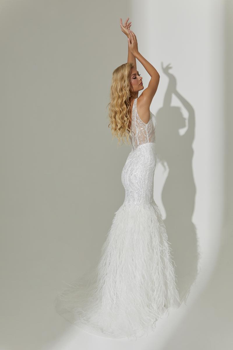 Jasz Couture Dress 7545 - White