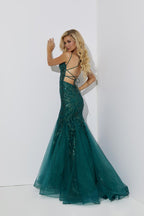 Jasz Couture Dress 7557 - Emerald