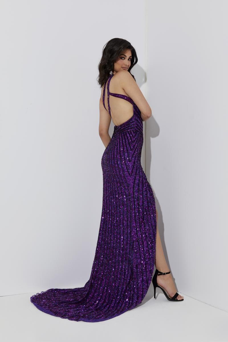 Jasz Couture Dress 7559 - Purple