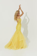 Jasz Couture Dress 7571 - Yellow