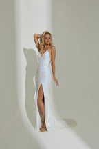 Jasz Couture Dress 7582 - White