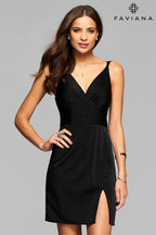 Faviana Dress 7850 - Black