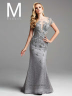 Mac Duggal Couture 78844D - Platinum