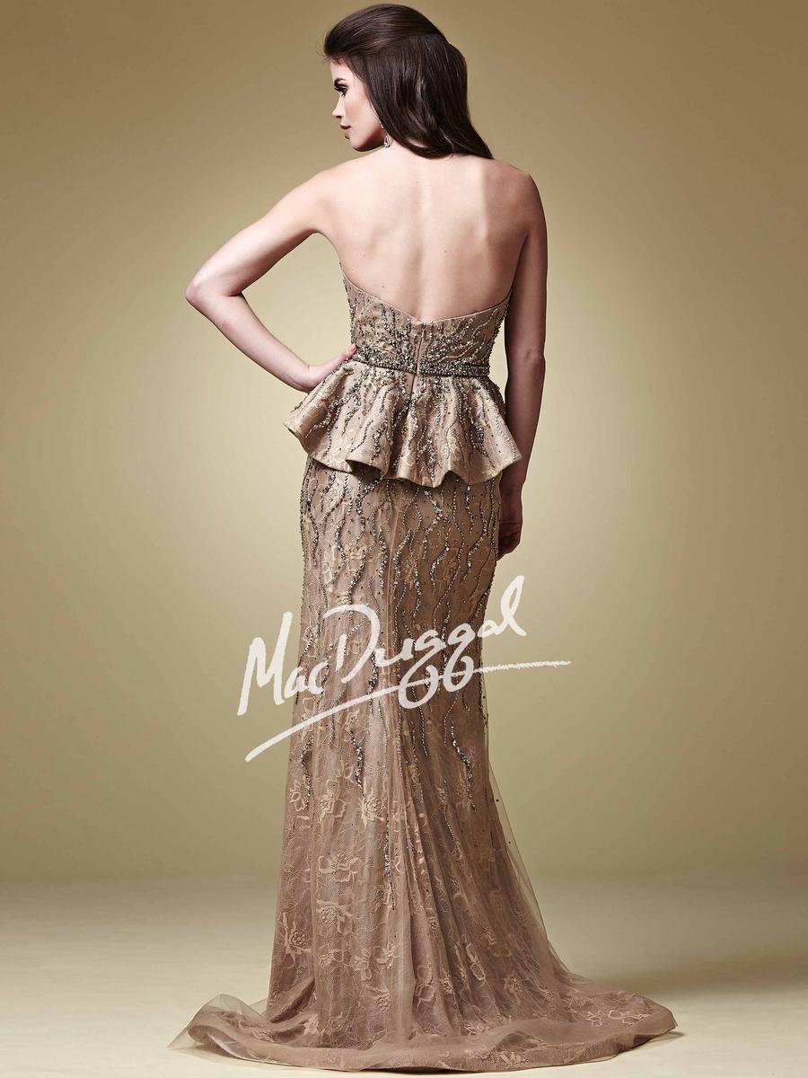 Mac Duggal Couture 78872D - Champagne
