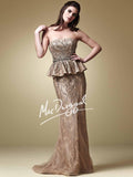 Mac Duggal Couture 78872D - Champagne