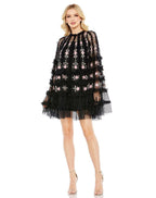 Cocktail by Mac Duggal Dress 8031 - Black Multi