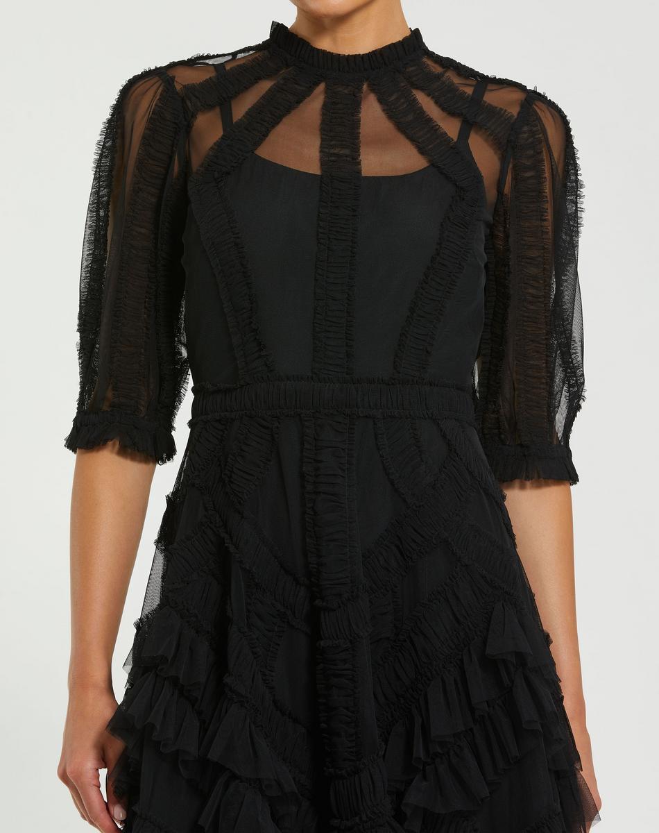 Cocktail by Mac Duggal Dress 8058 - Black