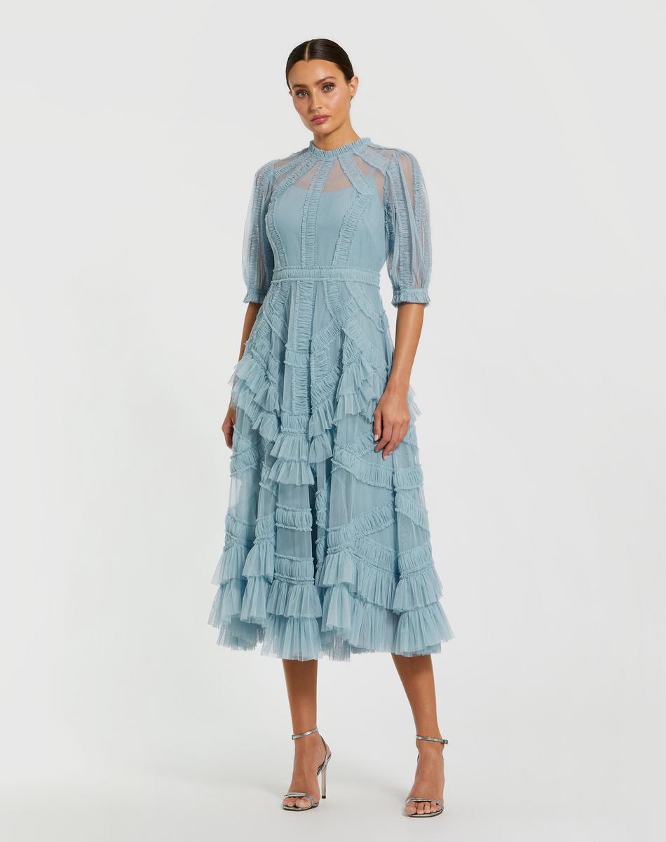 Cocktail by Mac Duggal Dress 8058 - French Blue