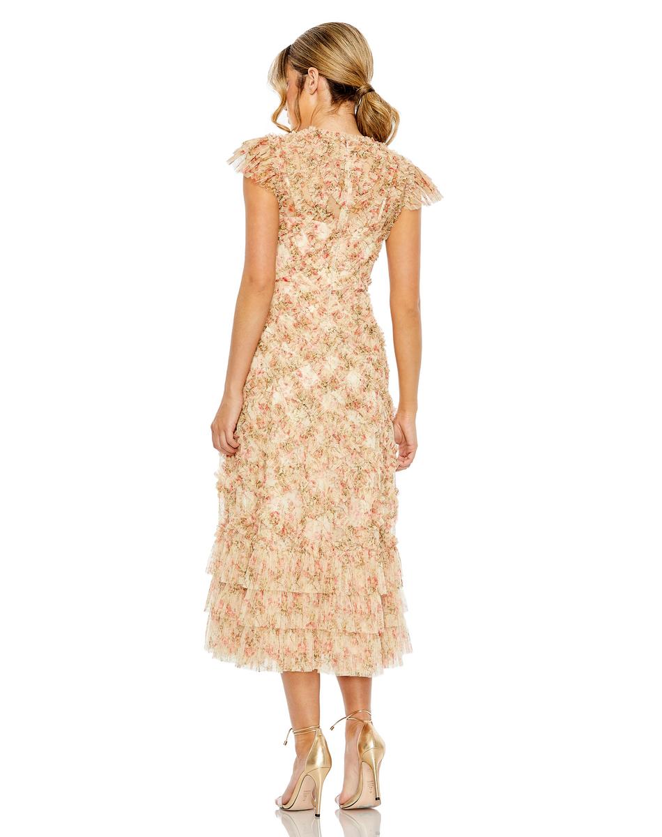Cocktail by Mac Duggal Dress 8060 - Biege Nude