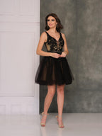 Dave and Johnny Short A8341 - Black