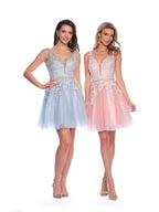 Dave and Johnny Short A8341 - Pink