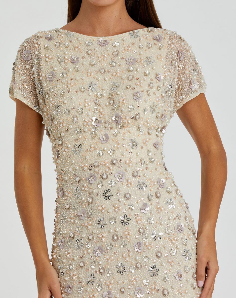 Mac Duggal Evening 94205 - Oyster