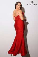 Faviana Plus Sizes Dress 9569 - Default