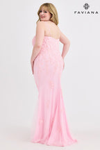 Faviana Plus Sizes Dress 9604 - Default