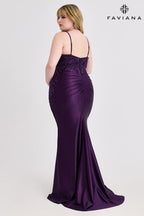 Faviana Plus Sizes Dress 9608 - Default